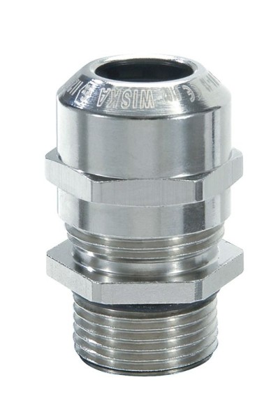 SPRINT ATEX Messing-Kabelverschraubung mit Zugentlastung, IP 68, mit langem Anschlussgewinde, EMSKE-L 16, M16x1,5, 5 - 10 mm
