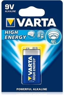 Batterie VARTA High Energy 9V Alkaline 9V 550mAh