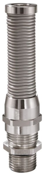 SPRINT Kabelverschraubung mit Knickschutz, Messing, lang, EMSKVS-L 40, M40x1,5, 16 - 28 mm