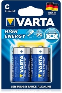 Batterie VARTA High Energy C Alkaline 1,5V 7800mAh (VE: 2 Stk)