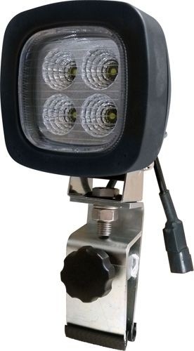 Arbeitscheinwerfer LED Weiß quadratisch Befestigungszange 9-56V