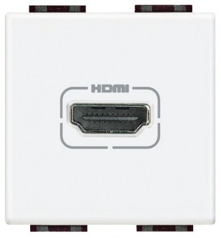 Anschlussdose HDMI weiss