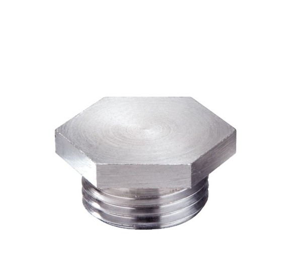 Verschlussschraube metrisch nach DIN 89 280 Messing verchromt, VSM 72 Cr, M72x2