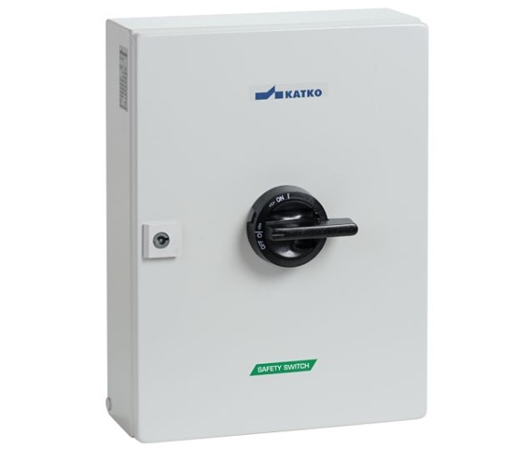 Sicherheitsschalter Trennschalter AC-21:200 A AC-23:200 A TR02 Stahlblechgehäuse 4-polig