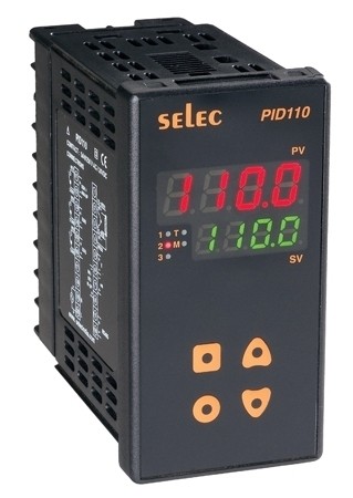 PID Temperaturregler mit Rampen-/Haltefunktion, Relais/Relais/-, 85-270V, 1/8 DIN
