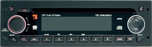 Radio 4x10W RDS MP3 CD/USB 24V