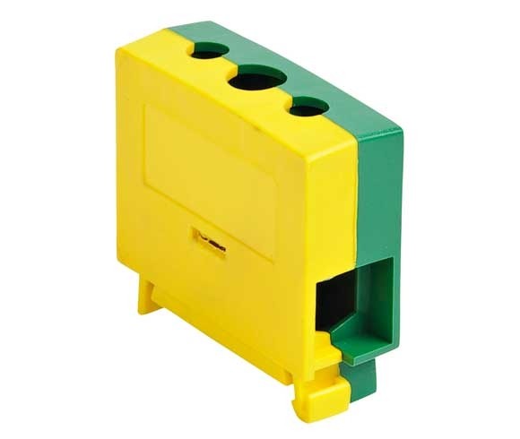Anschlussblock KC 1x16PE Schlüsselgröße PZ2 gelb-grün